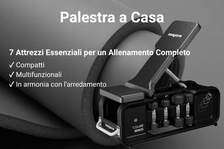 Read more about the article Palestra a Casa: I 7 Attrezzi Essenziali per un Allenamento Completo